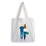 Totebag personalizada parejas