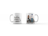 Taza personalizada parejas